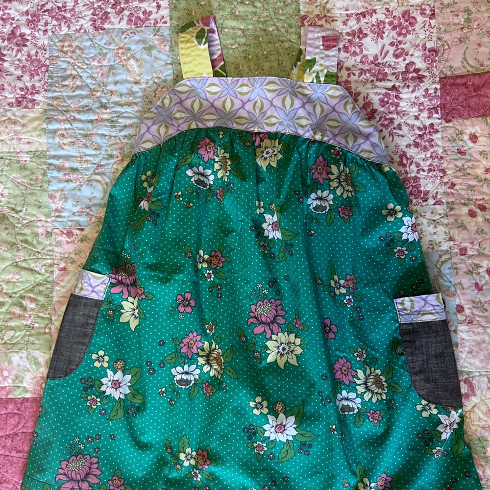 Matilda Jane Green and Purple Floral Dress